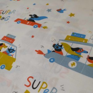 Sac Polochon – Thème « Super dogs »